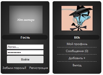 Зачётная форма входа...